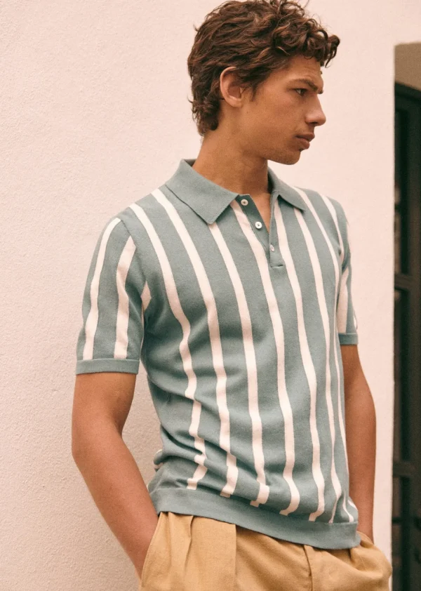 Sezane Polo-Shirt Armel< Polokragen | Kurzärmelige pullover