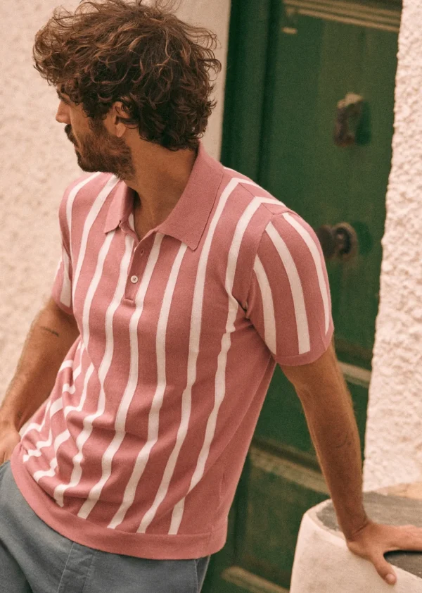 Sezane Polo-Shirt Armel< Polokragen | Kurzärmelige pullover