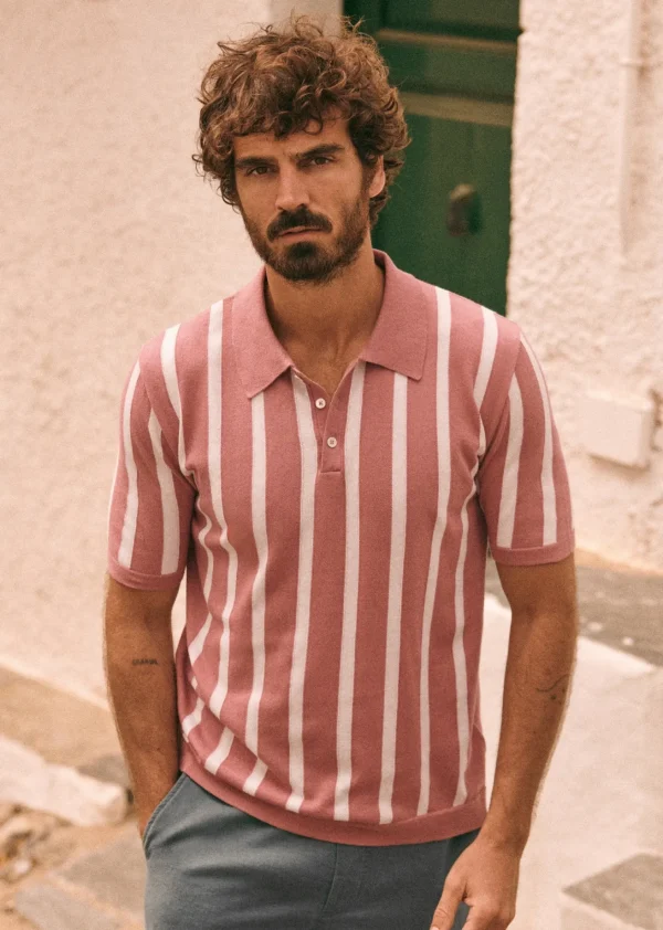 Sezane Polo-Shirt Armel< Polokragen | Kurzärmelige pullover