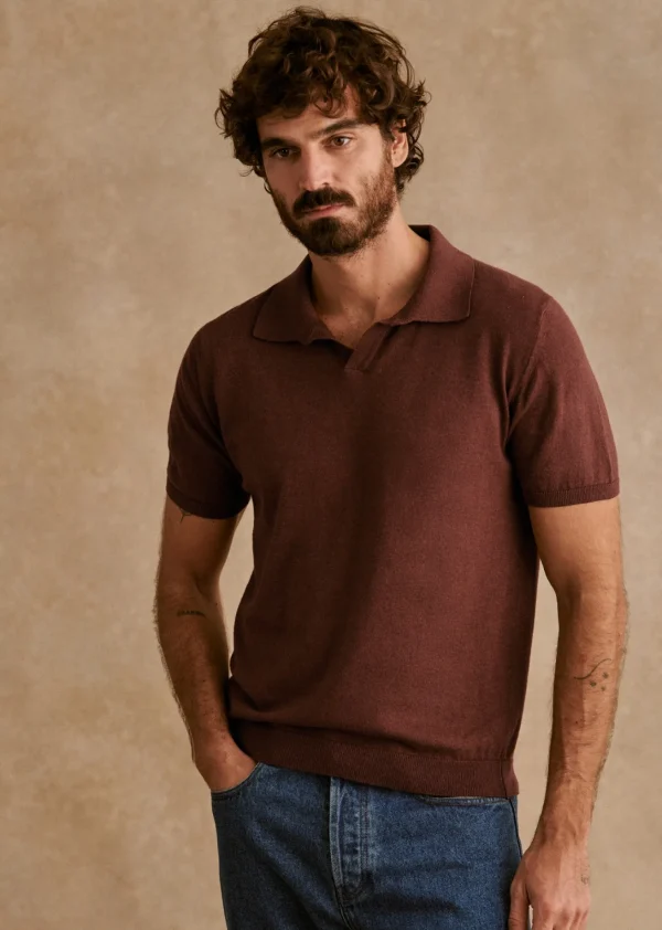 Sezane Polo-Shirt Ezio< Kurzärmelige pullover | Polos