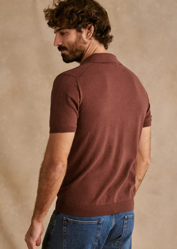 Sezane Polo-Shirt Ezio< Kurzärmelige pullover | Polos