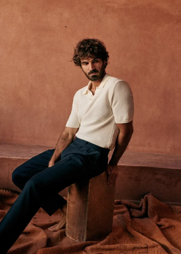 Sezane Polo-Shirt Maille Simeone< Polokragen | Kurzärmelige pullover