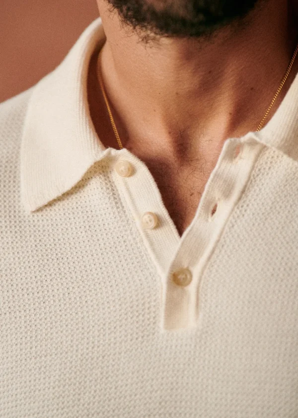 Sezane Polo-Shirt Maille Simeone< Polokragen | Kurzärmelige pullover