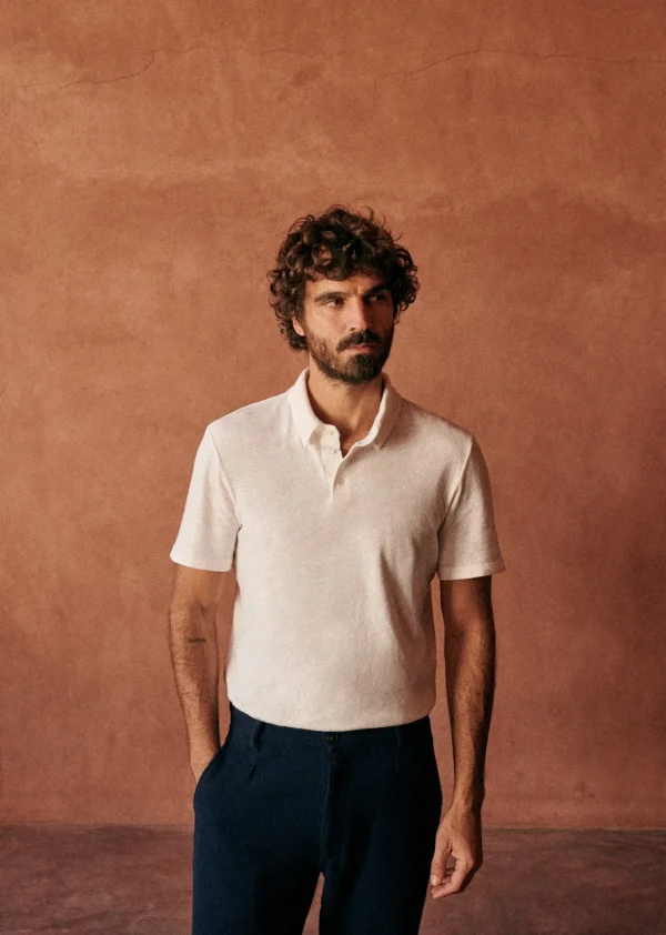 Sezane Polo-Shirt Martin< Polos | Baumwoll-Leinen-T-Shirts