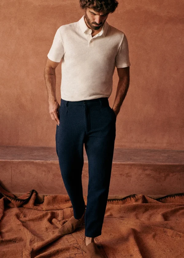 Sezane Polo-Shirt Martin< Polos | Baumwoll-Leinen-T-Shirts