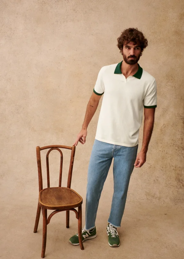 Sezane Polo-Shirt Nick< Polokragen | Kurzärmelige pullover