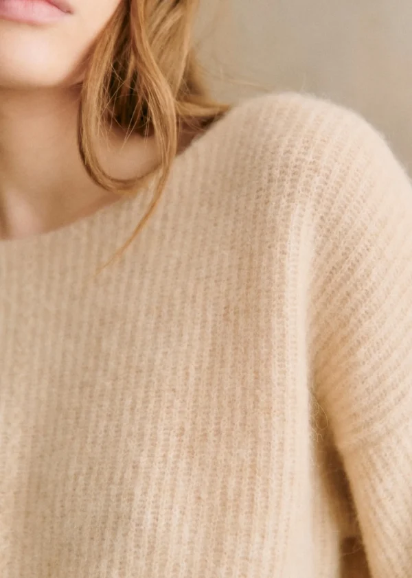 Sezane Pullover Brad< Strickwaren