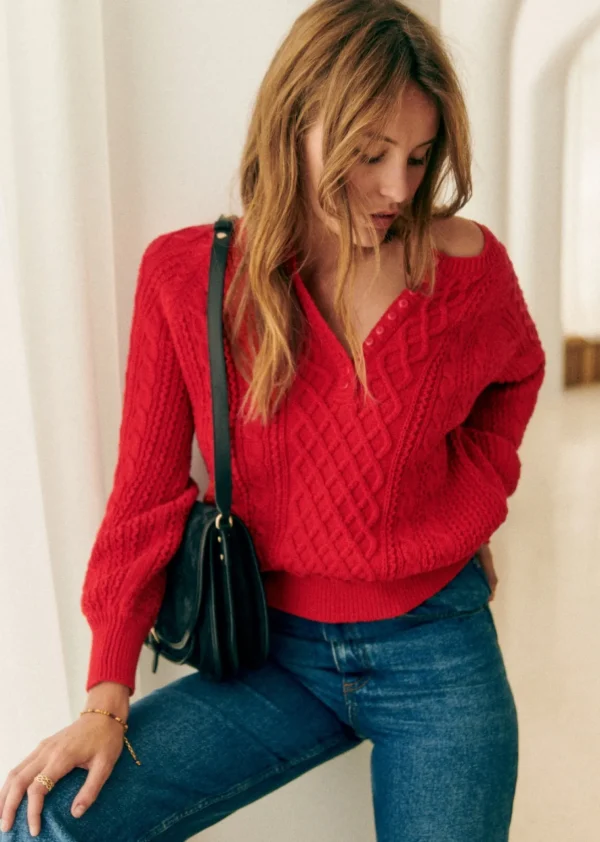 Sezane Pullover Bree< Strickwaren