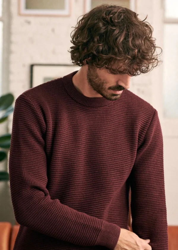 Sezane Pullover Chuck< Wollpullover | Rundhals-ausschnitt