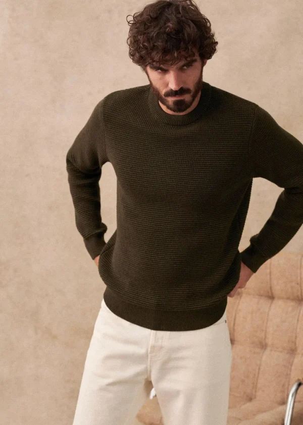 Sezane Pullover Chuck< Wollpullover | Rundhals-ausschnitt