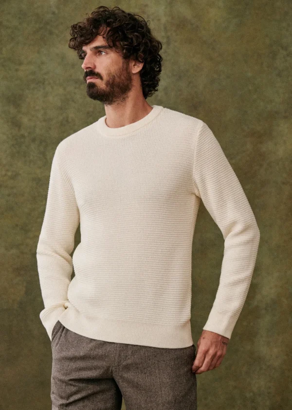 Sezane Pullover Chuck< Wollpullover | Rundhals-ausschnitt