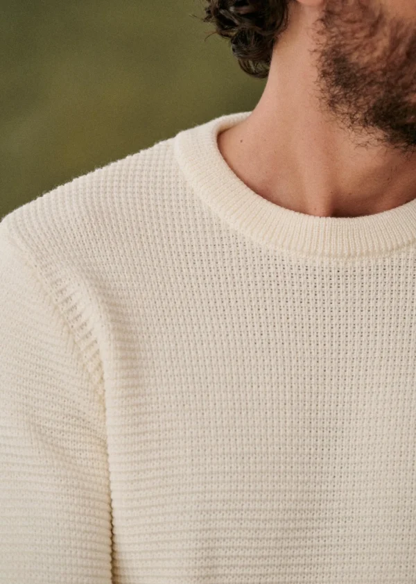 Sezane Pullover Chuck< Wollpullover | Rundhals-ausschnitt