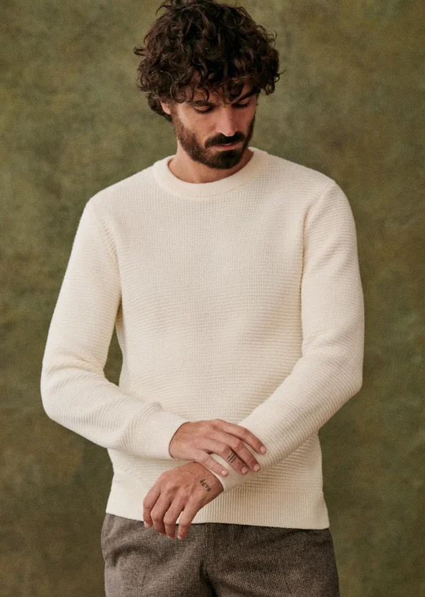Sezane Pullover Chuck< Wollpullover | Rundhals-ausschnitt