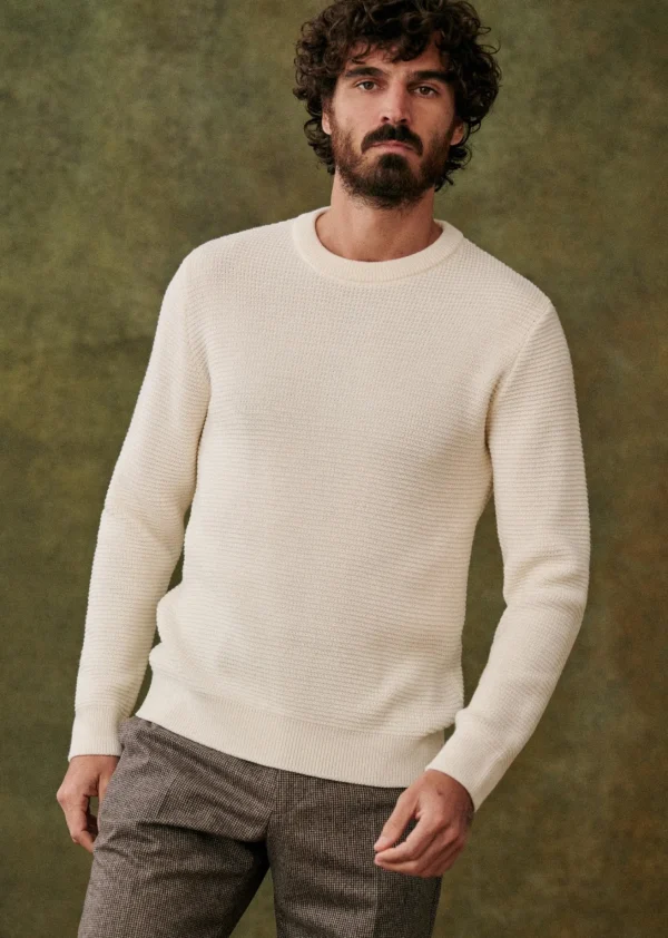 Sezane Pullover Chuck< Wollpullover | Rundhals-ausschnitt