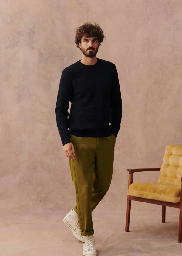 Sezane Pullover Chuck< Wollpullover | Rundhals-ausschnitt