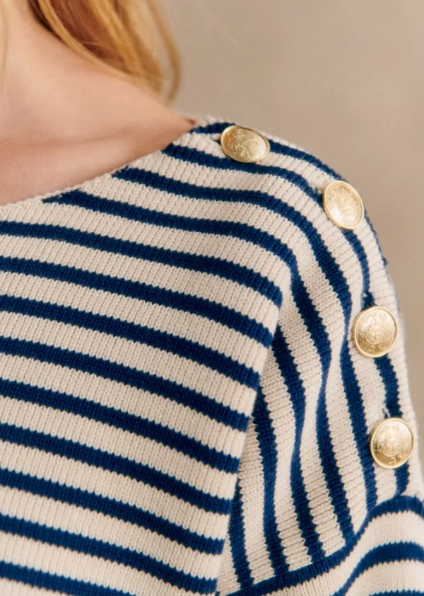 Sezane Pullover Daisy< Strickwaren