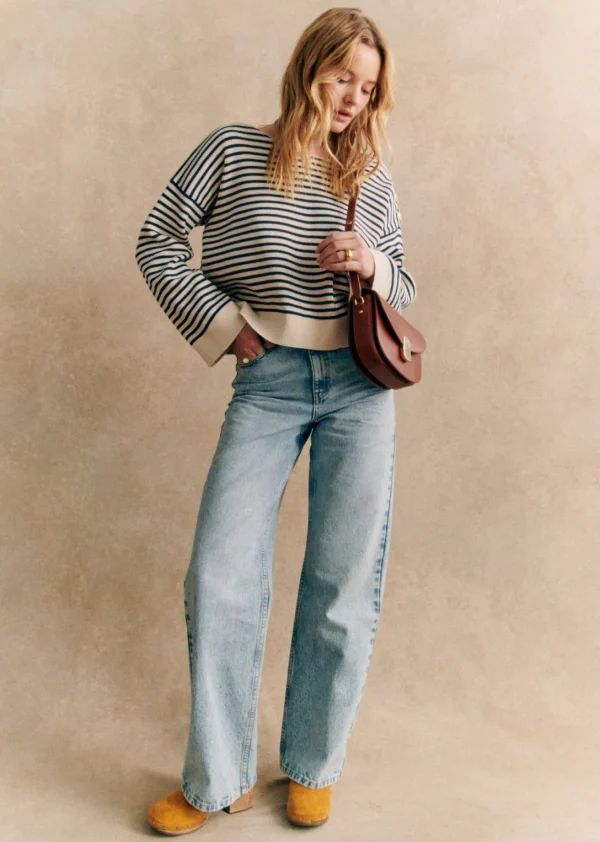 Sezane Pullover Daisy< Strickwaren
