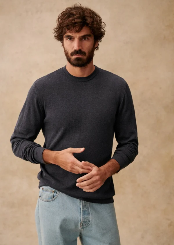 Sezane Pullover Edo< Rundhals-ausschnitt | Baumwollpullover