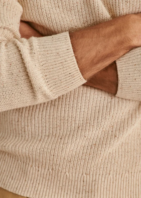 Sezane Pullover Elvan< Rundhals-ausschnitt | Baumwollpullover