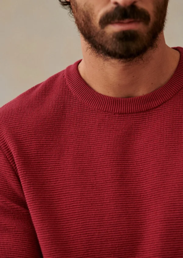 Sezane Pullover Harry< Rundhals-ausschnitt | Baumwollpullover