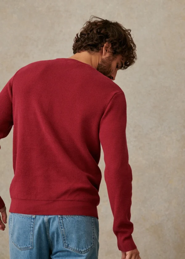 Sezane Pullover Harry< Rundhals-ausschnitt | Baumwollpullover