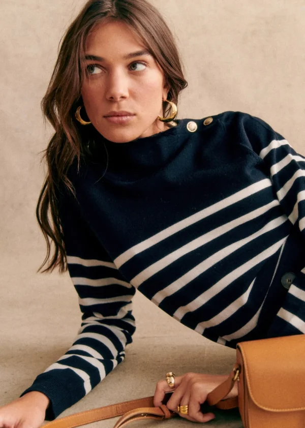 Sezane Pullover Jacob< Strickwaren