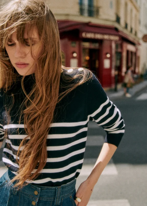 Sezane Pullover Jacob< Strickwaren