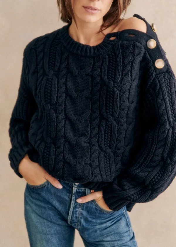 Sezane Pullover Jim< Strickwaren
