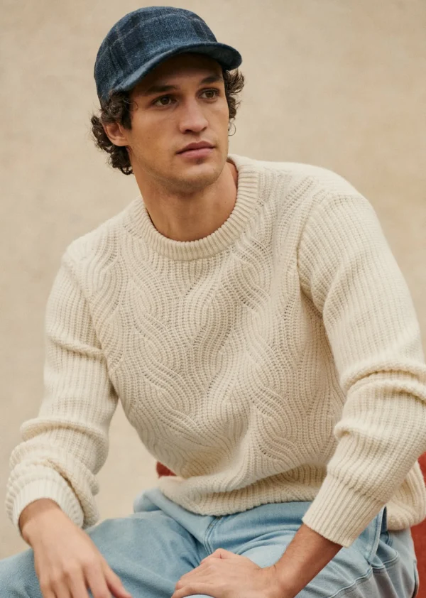 Sezane Pullover Leafy< Wollpullover