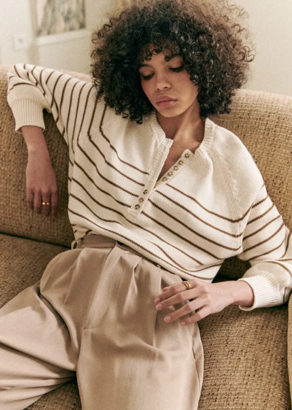 Sezane Pullover Léontine< Strickwaren | Matroshenshirt