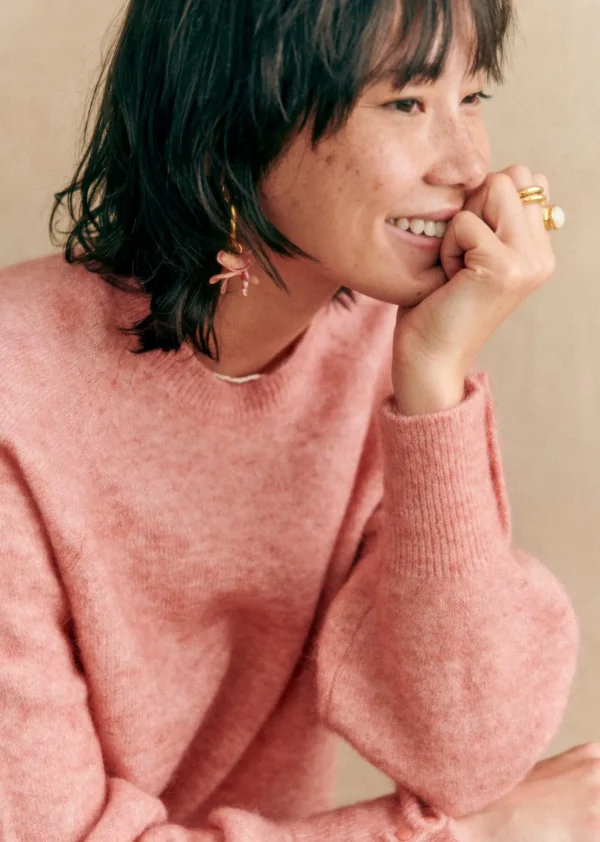 Sezane Pullover Louise< Strickwaren