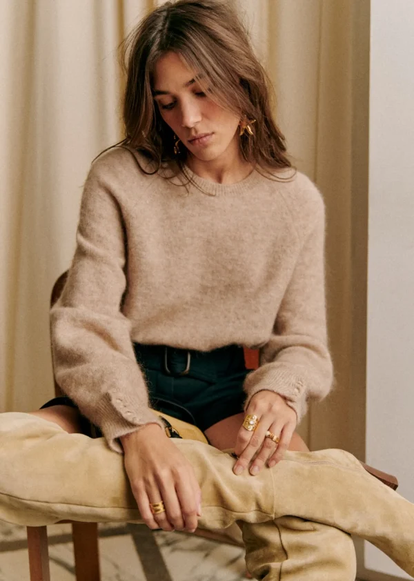 Sezane Pullover Louise< Strickwaren