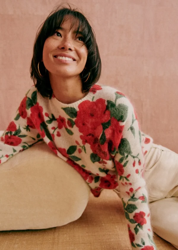 Sezane Pullover Mann< Strickwaren