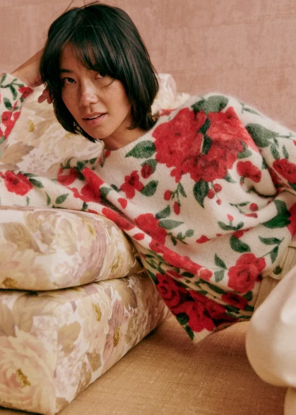 Sezane Pullover Mann< Strickwaren