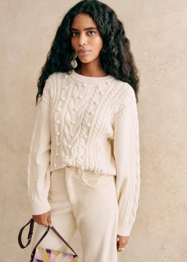 Sezane Pullover Melvin< Strickwaren