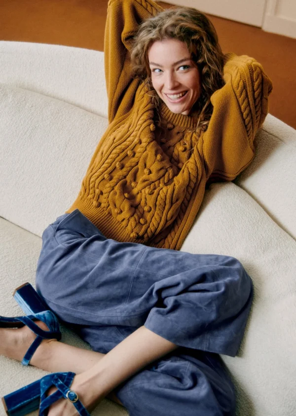 Sezane Pullover Melvin< Strickwaren