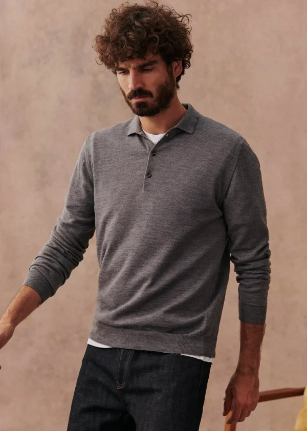 Sezane Pullover Mike< Polokragen | Wollpullover