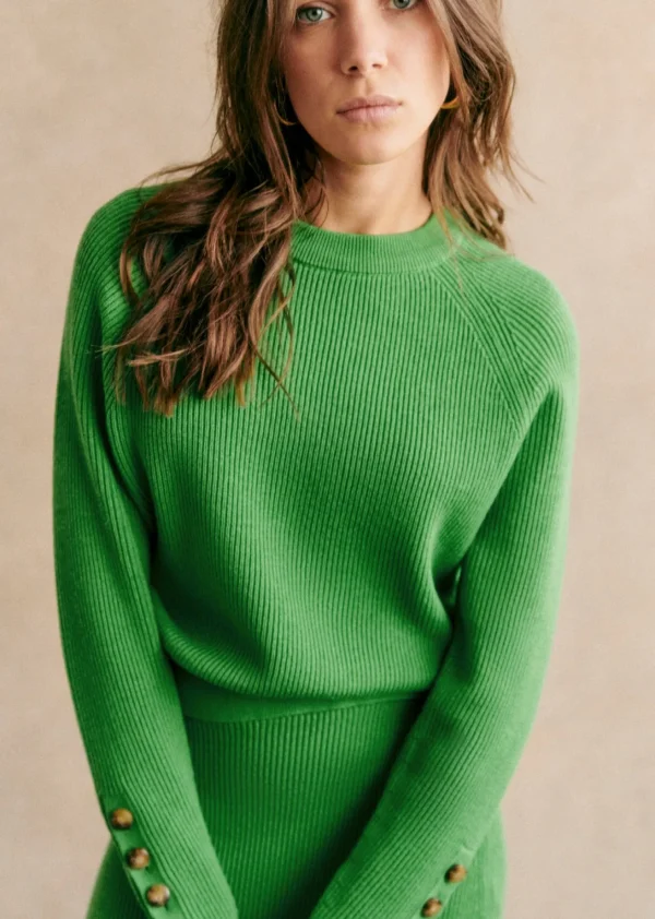 Sezane Pullover Sami< Strickwaren