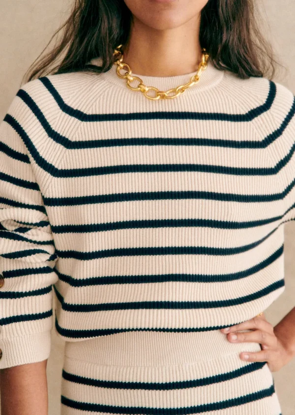 Sezane Pullover Sami< Strickwaren