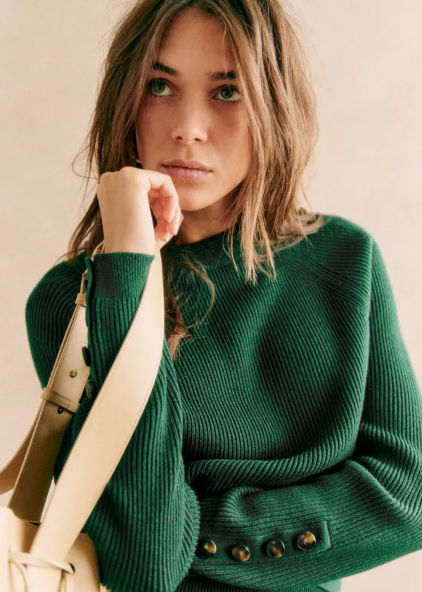 Sezane Pullover Sami< Strickwaren