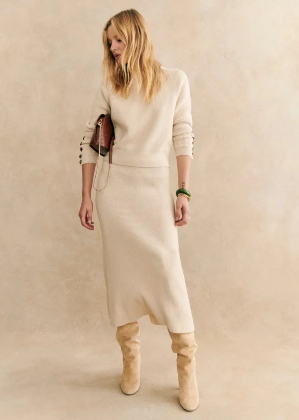 Sezane Pullover Sami< Strickwaren