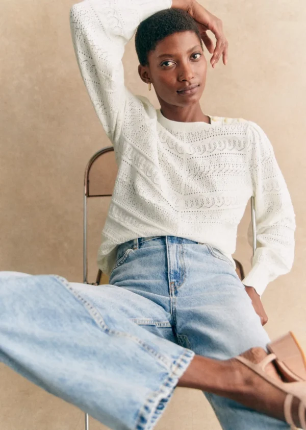 Sezane Pullover Soline< Strickwaren