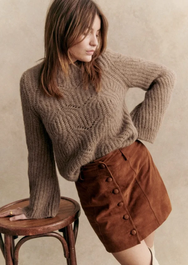 Sezane Pullover Youri< Strickwaren