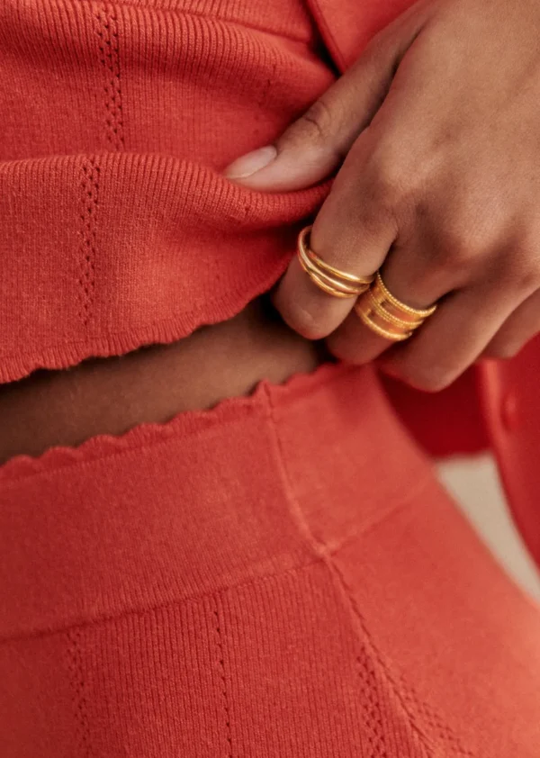 Sezane Rock Francine< Röcke und Shorts | Strickwaren