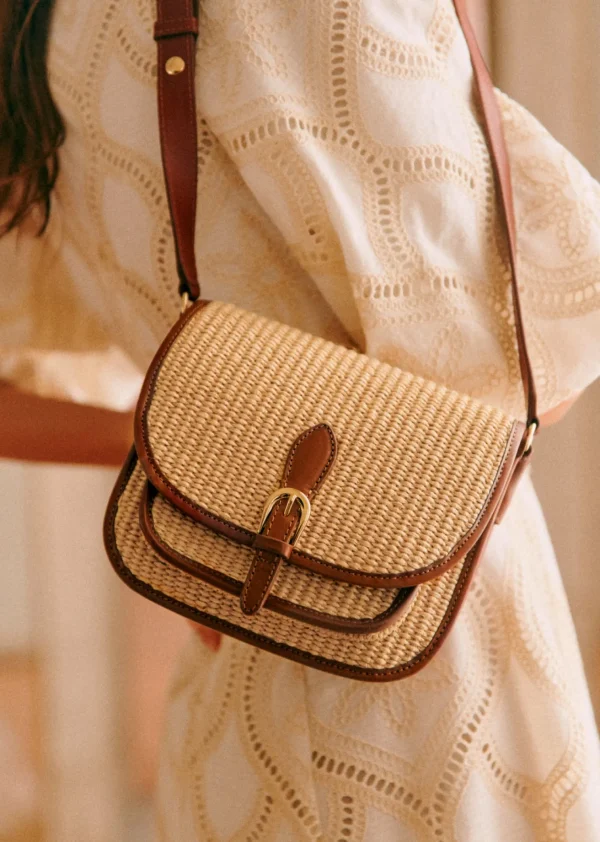 Sezane Roméo-Tasche Textil< Lederwaren | Körbe & Clutch