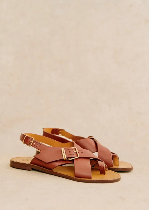 Sezane Sandalen Flach Judith< Sandalen | Schuhe