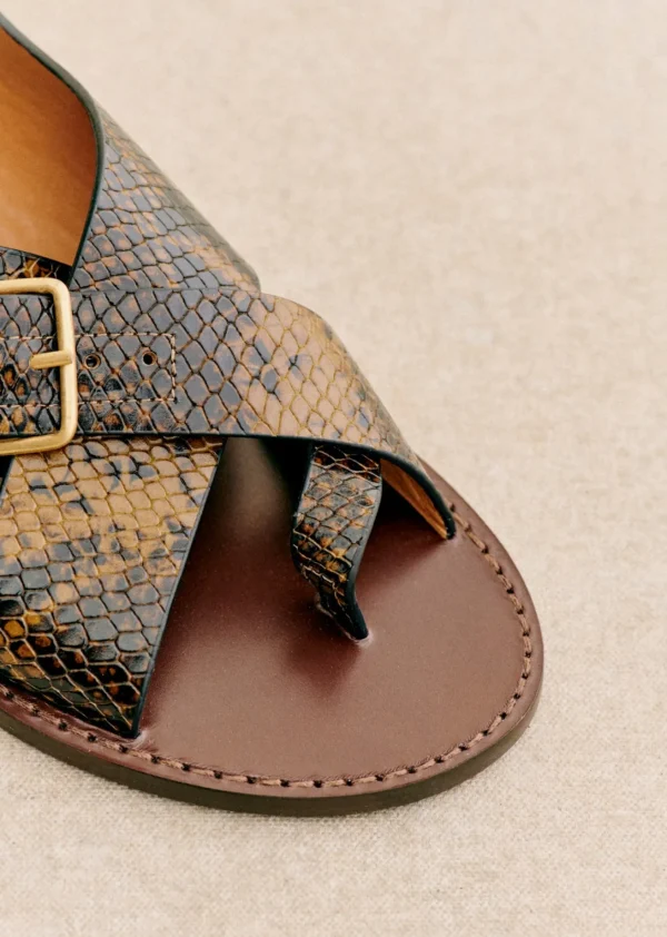 Sezane Sandalen Flach Judith< Sandalen | Schuhe