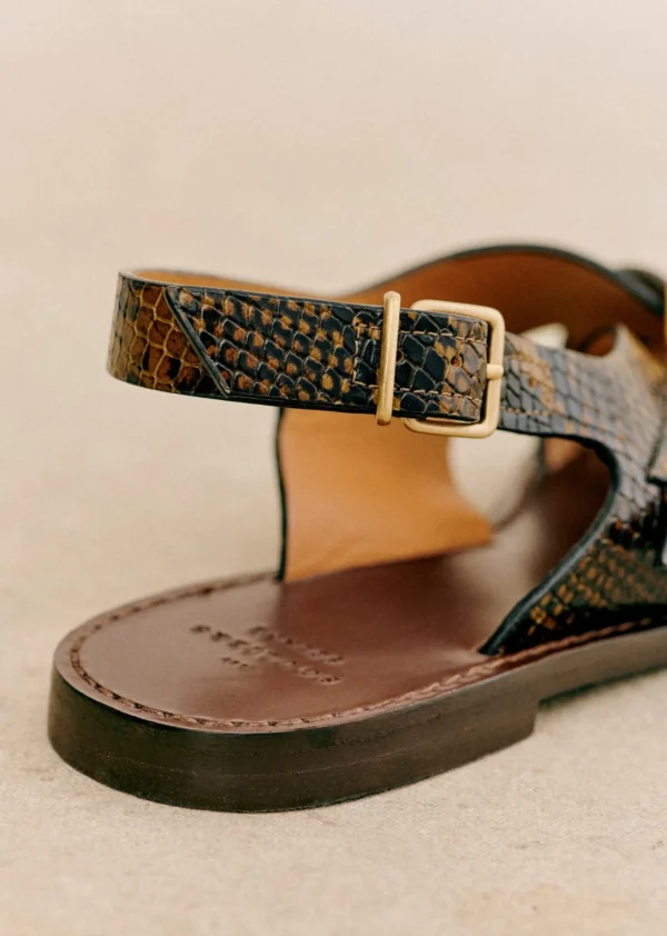 Sezane Sandalen Flach Judith< Sandalen | Schuhe