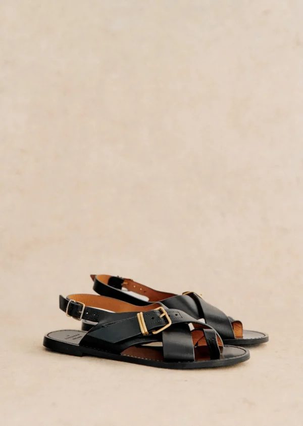 Sezane Sandalen Flach Judith< Sandalen | Schuhe