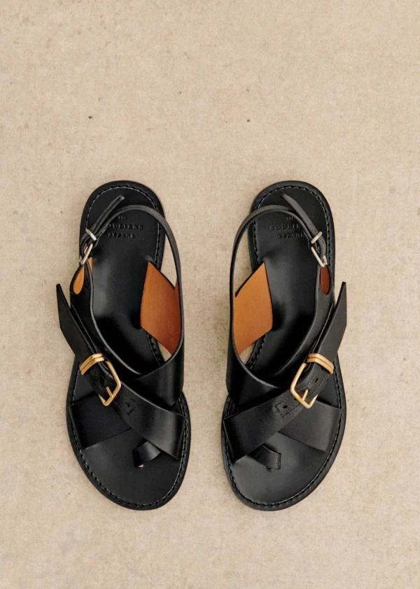 Sezane Sandalen Flach Judith< Sandalen | Schuhe